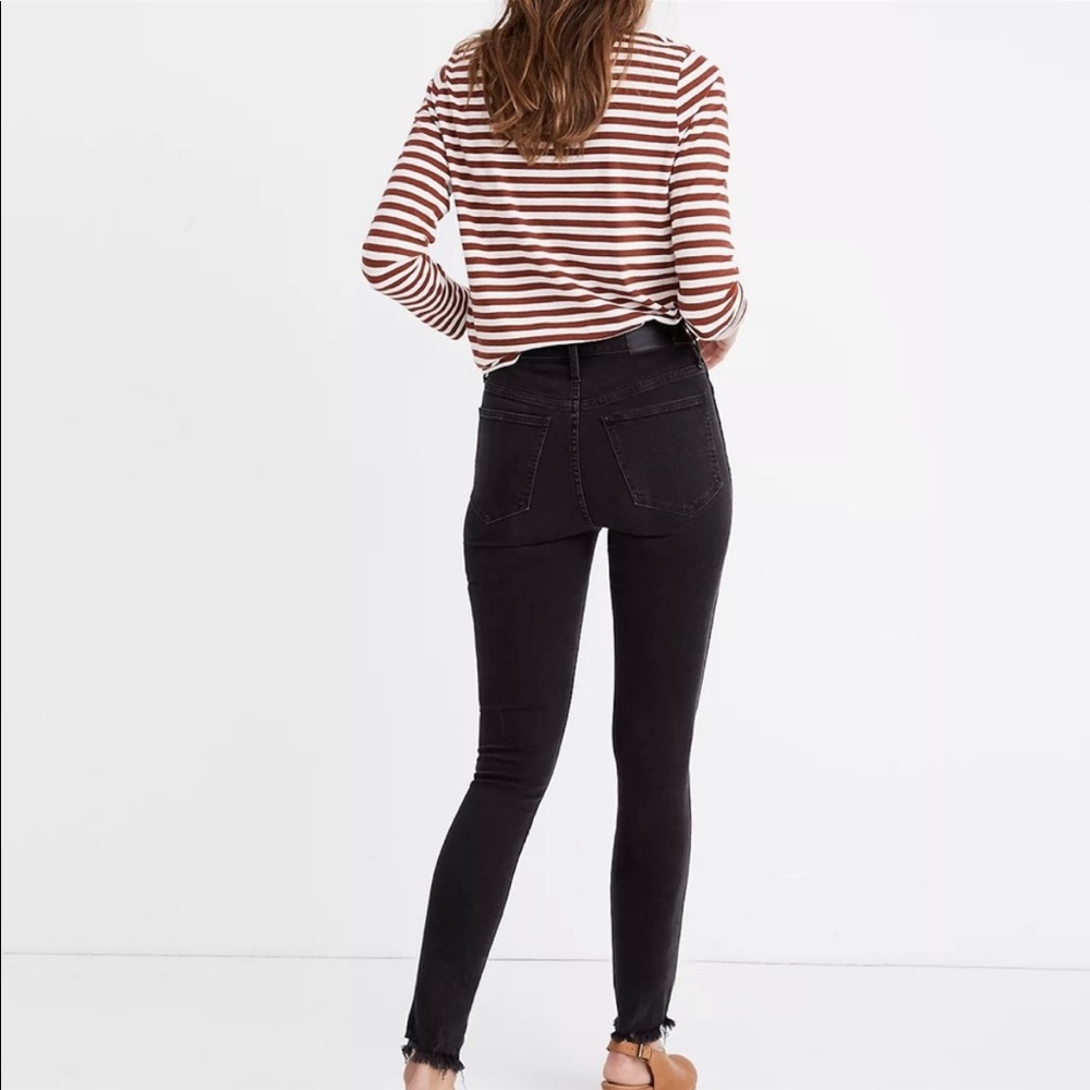Madewell 10 inch high rise skinny jeans - Picture 3 of 11